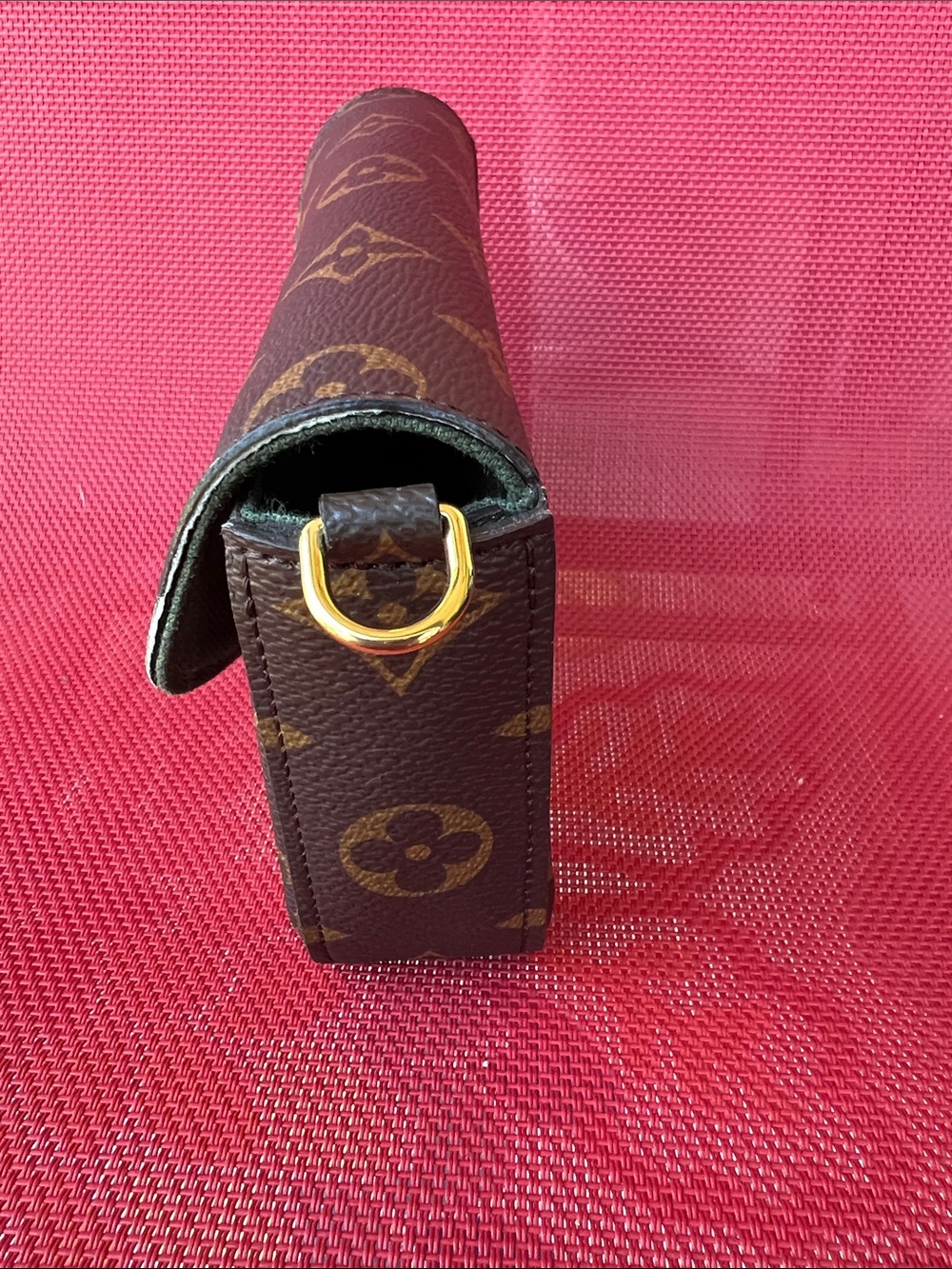 Louis Vuitton Monogram Envelope Crossbody Bag - Brown/Gold - Picture 3 of 8